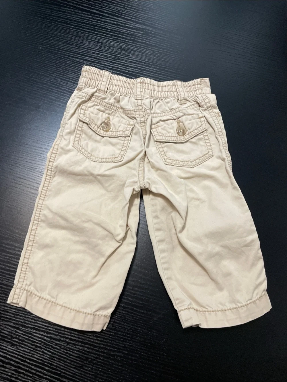 6/12m Vintage Y2K Old Navy Khaki Cargo Pants